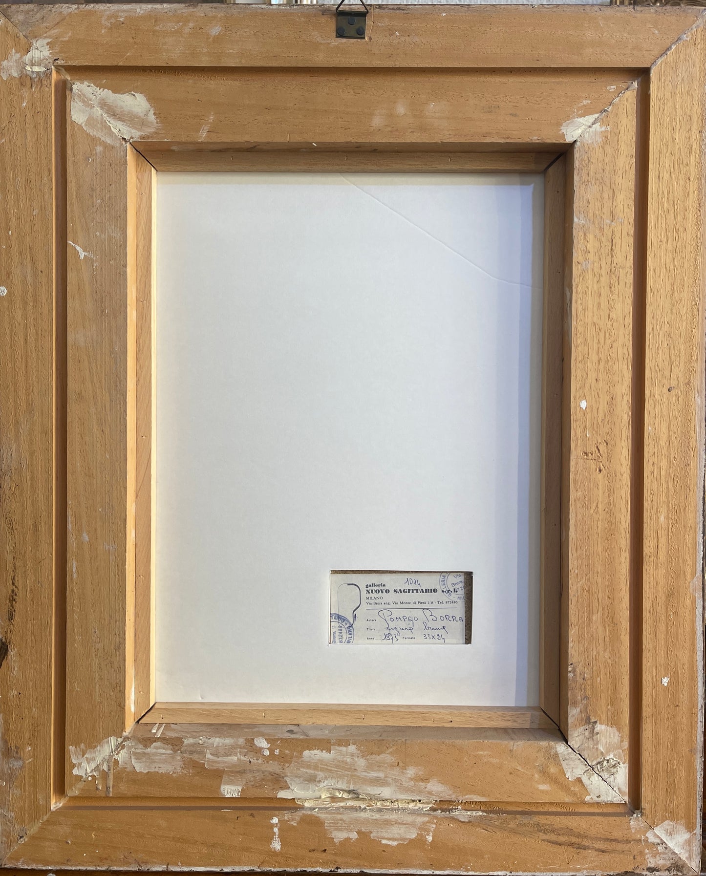 Dipinto olio su tavola, ritratto di donna, P. Borra, XX secolo