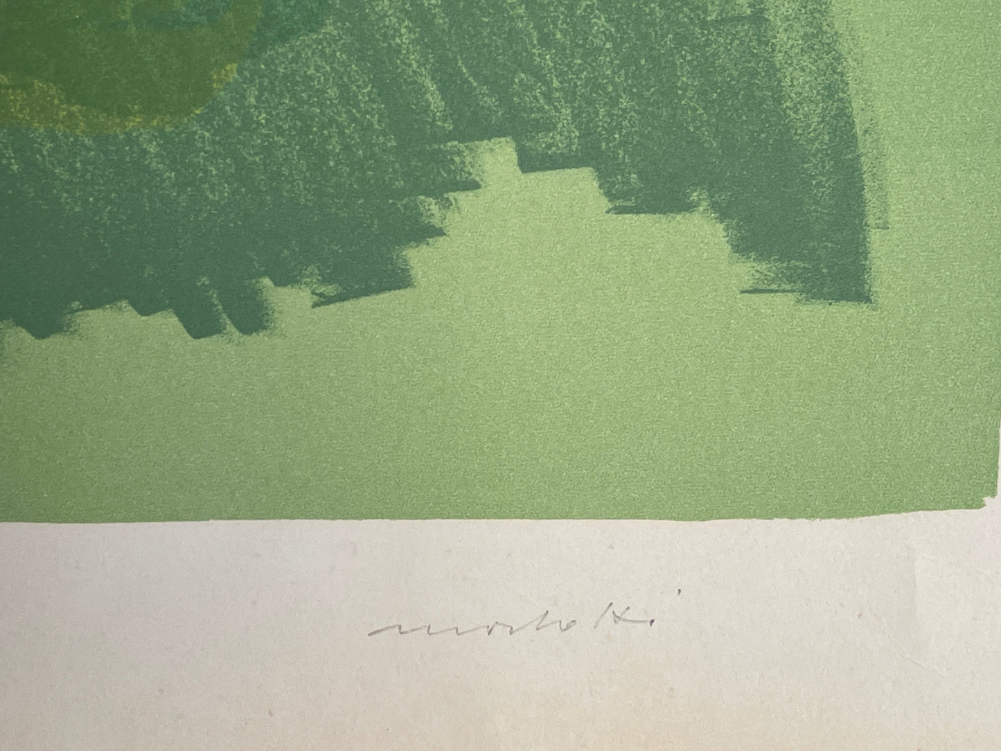 Ennio Morlotti - Girasoli (1975) - Litografia
