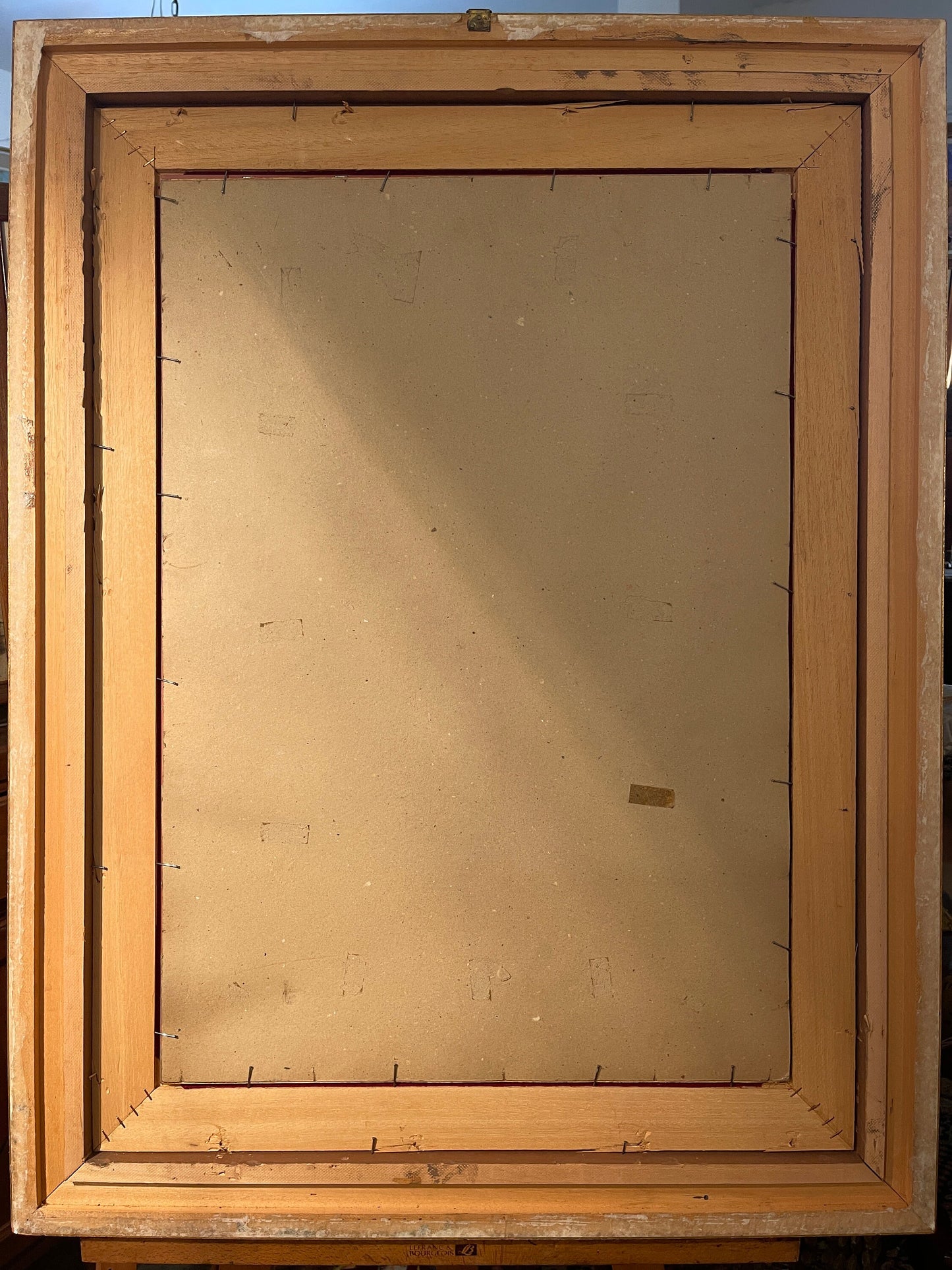 Dipinto olio su cartone, Pianta, Giulio Benzi
