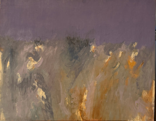 Dipinto arte moderna, Ricordo d’estate, Giancarlo Cazzaniga, 1967