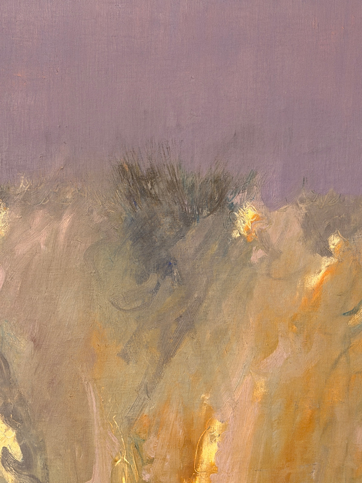 Dipinto arte moderna, Ricordo d’estate, Giancarlo Cazzaniga, 1967