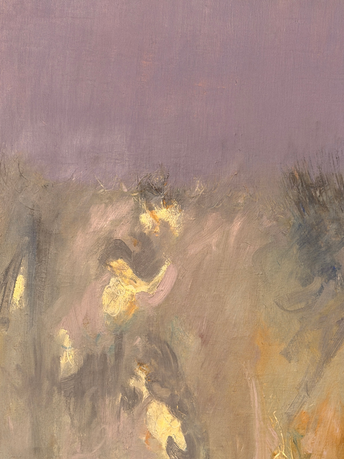Dipinto arte moderna, Ricordo d’estate, Giancarlo Cazzaniga, 1967
