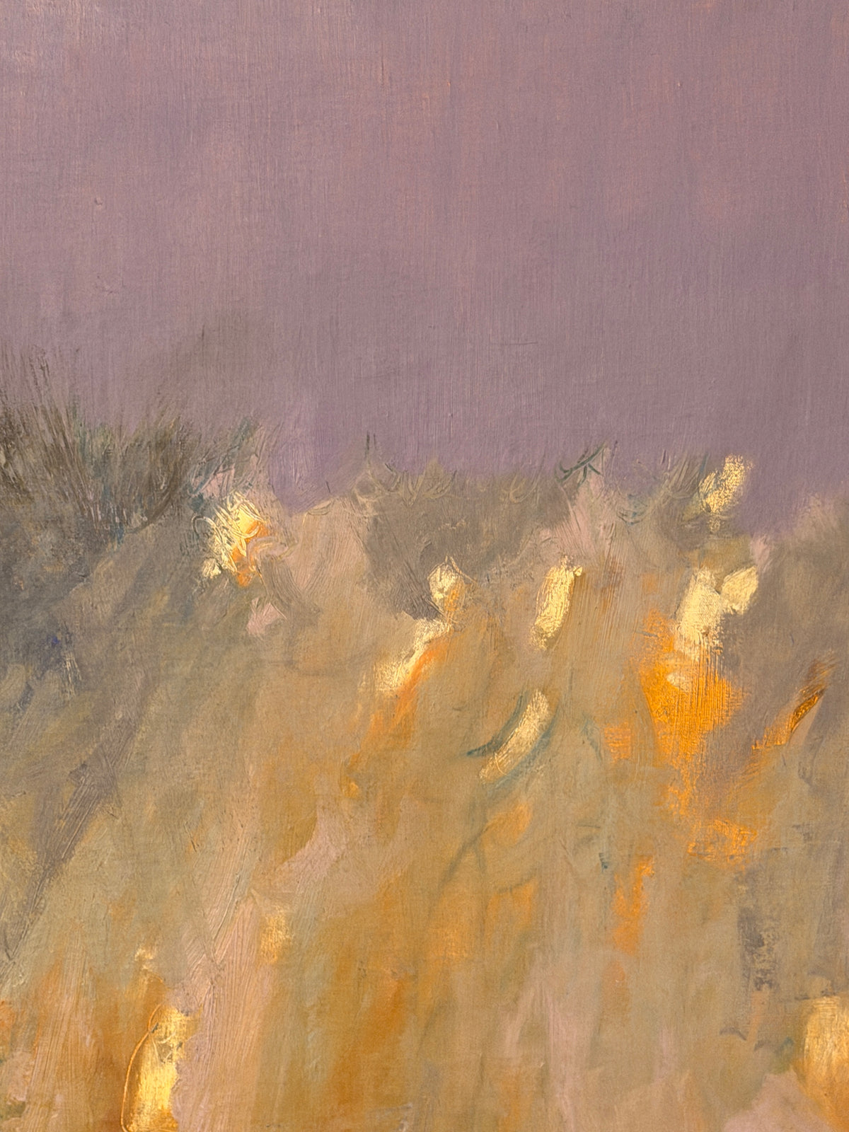 Dipinto arte moderna, Ricordo d’estate, Giancarlo Cazzaniga, 1967