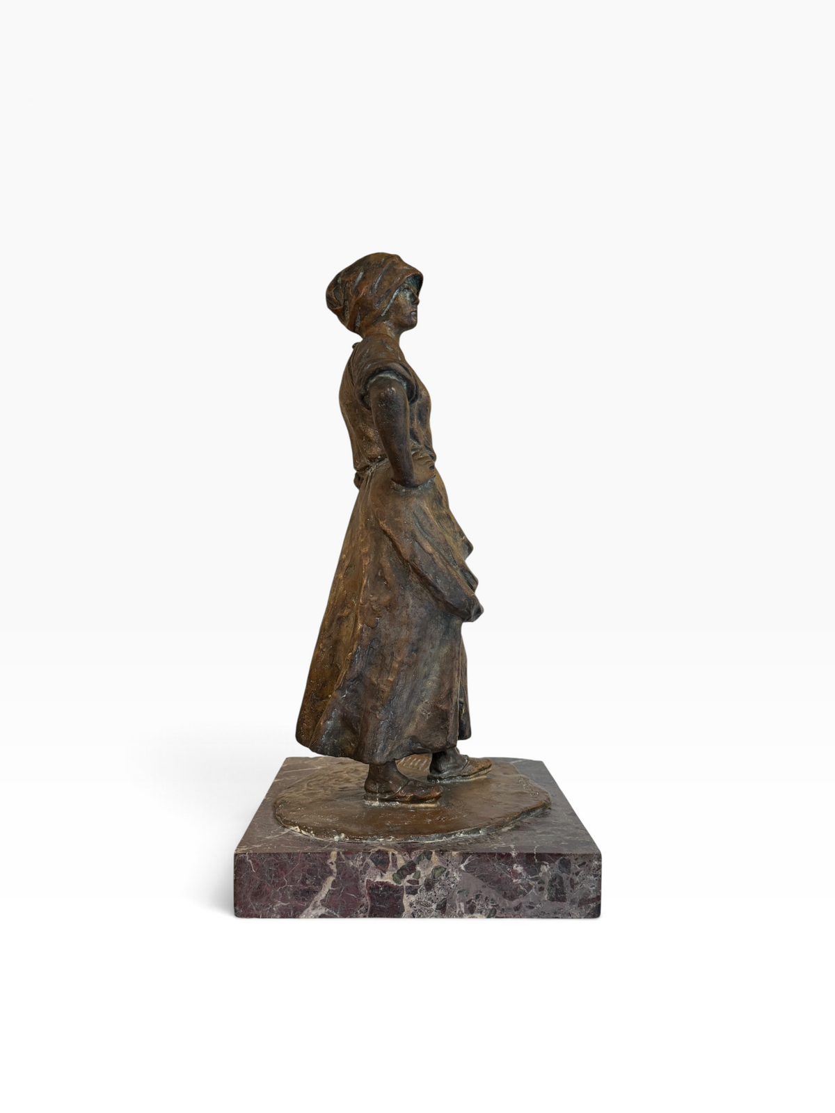 Scultura in bronzo, Ai prati, Alfeo Bedeschi, XX secolo