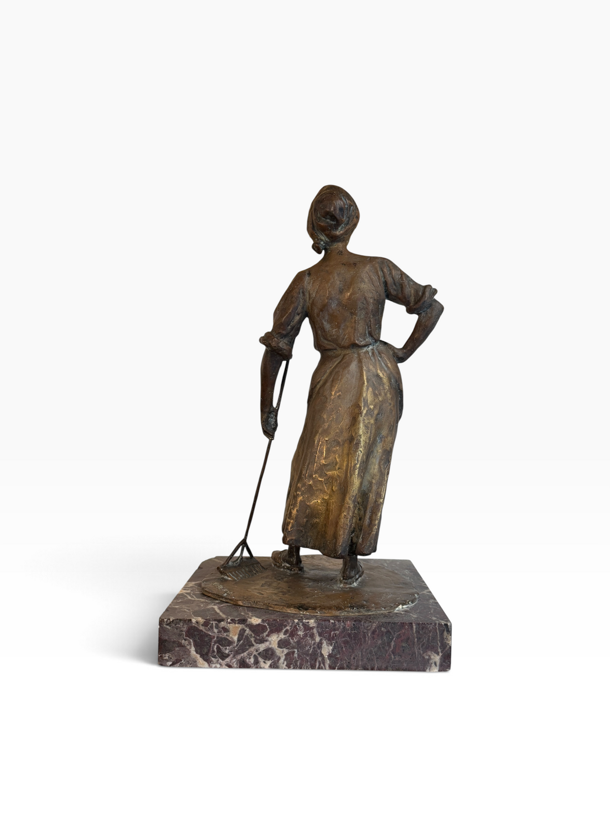 Scultura in bronzo, Ai prati, Alfeo Bedeschi, XX secolo