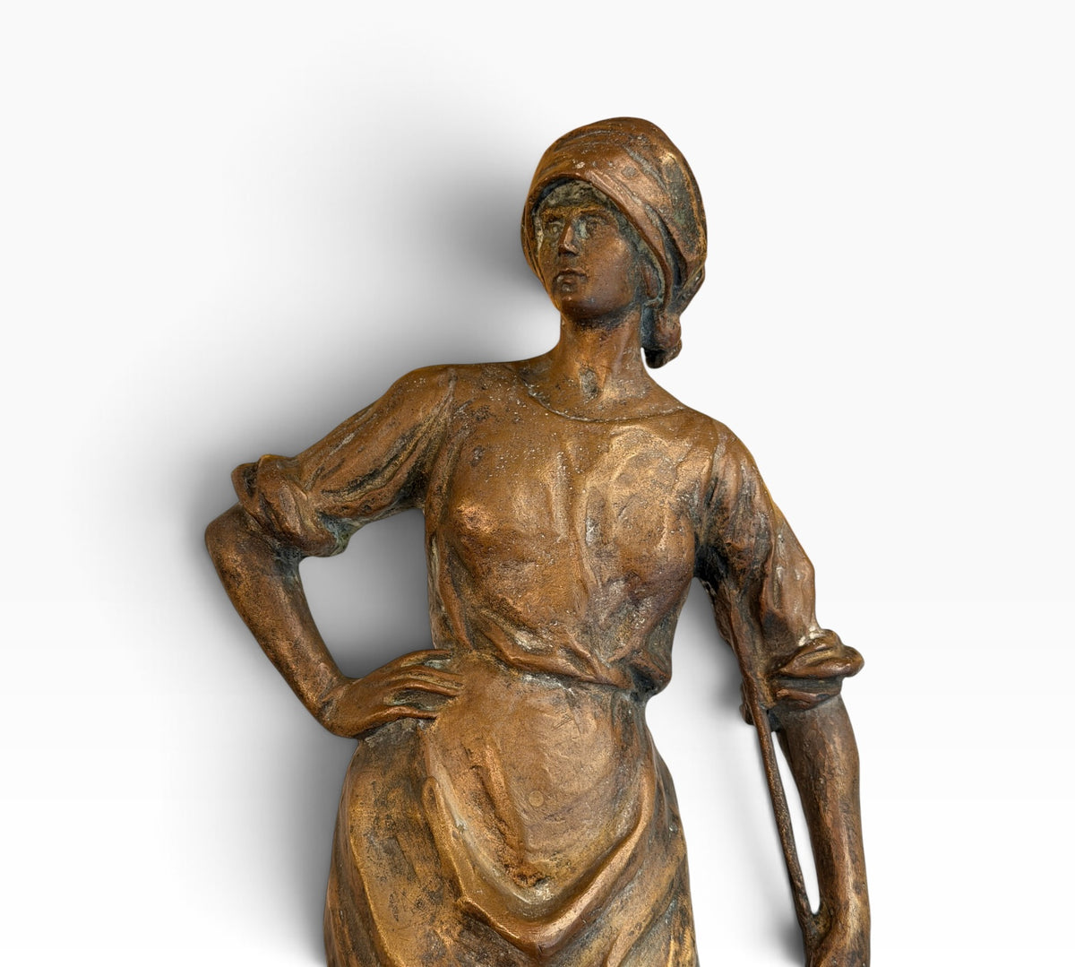 Scultura in bronzo, Ai prati, Alfeo Bedeschi, XX secolo