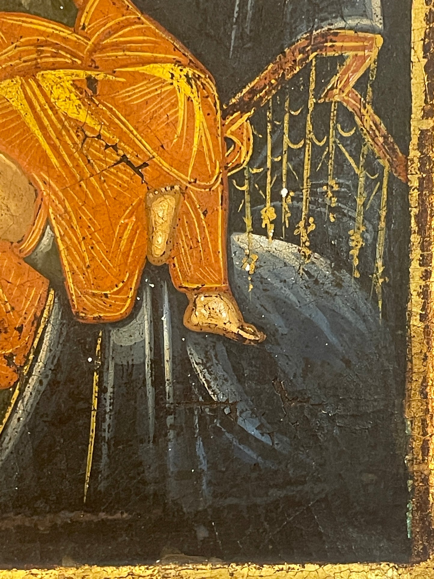 Icona Russa antica, Madonna con bambino, XIX secolo