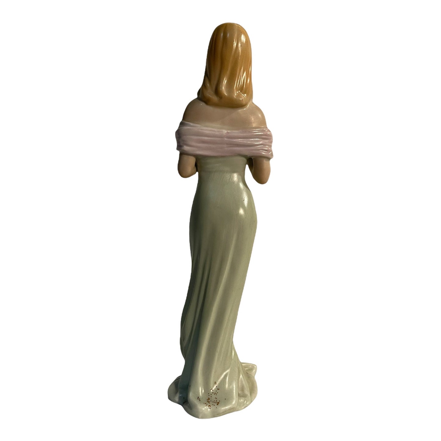 Statuina ceramica vintage, donna, anni ‘70