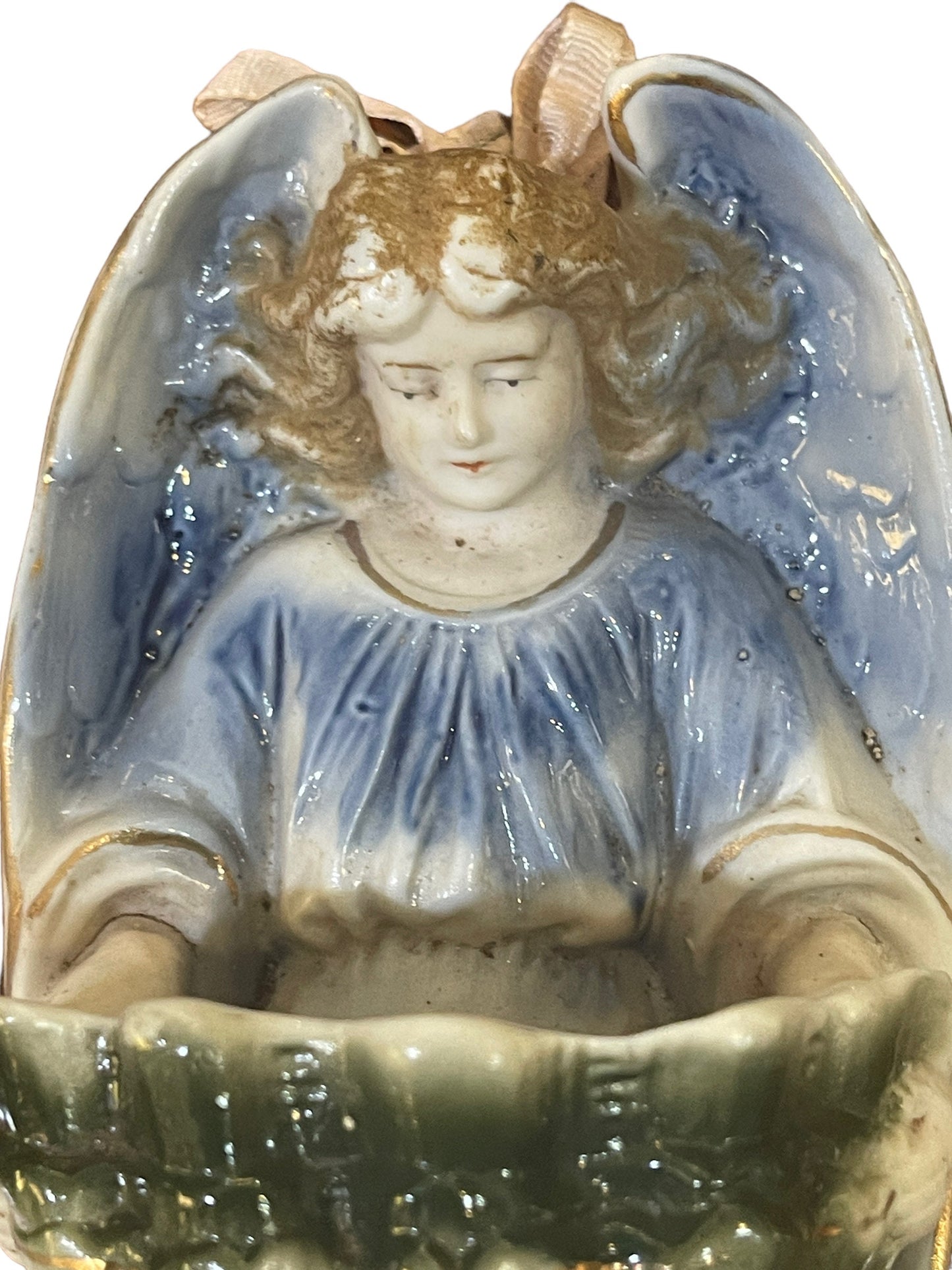 Acquasantiera in ceramica, XX secolo